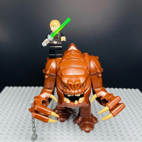 Star Wars Rancor & Luke Custom Minifigures Lot of 2 - Picture 4 of 5